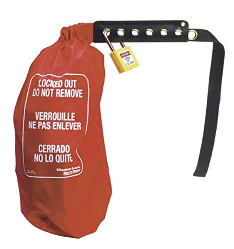 Master Lock 453XL Lockout Tagout Oversized Plug & Heist Control Cover, extra groß – 66 cm Höhe, 25,4 cm Durchmesser von Master Lock