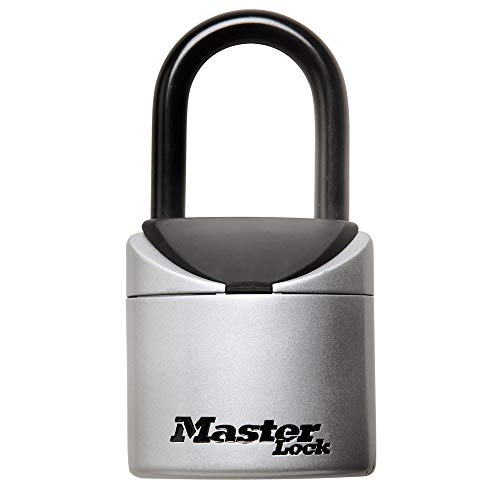 Master Lock 5406D Stellen Sie Ihre eigene Kombinationsbox ein, schwarz, grau von Master Lock