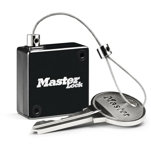 Master Lock Ausziehbares Schlüsselkabel für der Schlüsseltresor, Bis zum 91 cm von Master Lock