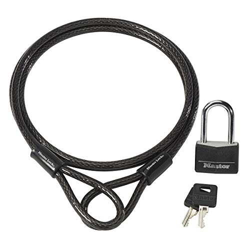 Master Lock 8270EURDAT - Vorteilpack Kabel und Schloss Master Lock 8270EURDAT - Vorteilpack Kabel und Schloss von Master Lock