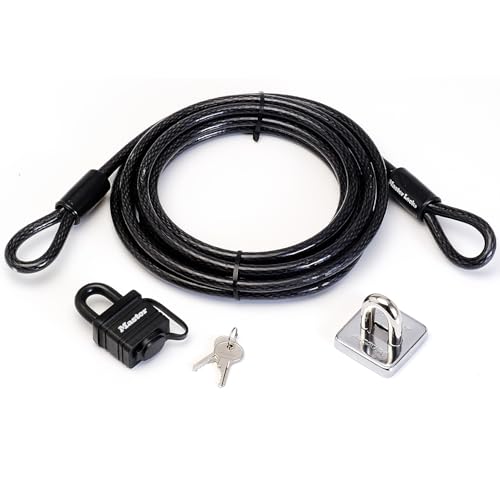 Master Lock 8271EURDAT - Vorteilpack Kabel, Schloss und Anker Master Lock 8271EURDAT - Vorteilpack Kabel, Schloss und Anker von Master Lock