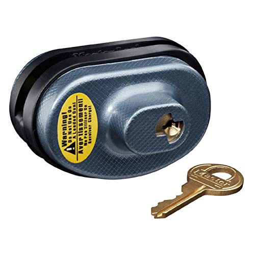 Master Lock 90DSPT Waffenschloss Abzugsverriegelung, Grau, 5,7 x 3,5 x 4 cm von Master Lock