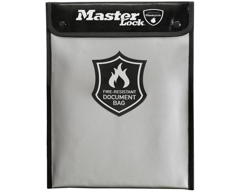 Master Lock Feuerbeständige Dokumententasche 2,8l Diebstahlalarm Master Lock Feuerbeständige Dokumententasche 2,8l Diebstahlalarm von Master Lock