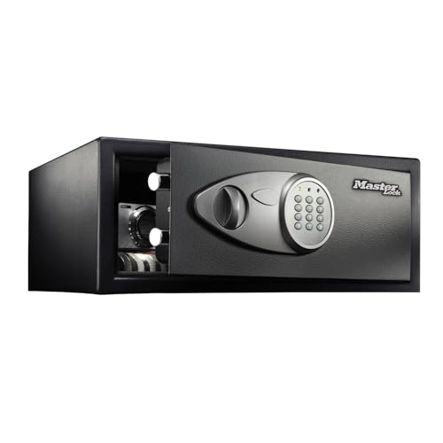 MASTER LOCK Möbeltresor [elektronischen Kombinationsschloss] [Large 22L] - X075ML - Laptopsafe, Schmucksafe und mehr von Master Lock