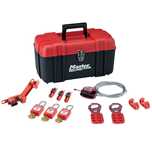 Master Lock Lockout Toolbox 12-teiliger Satz – elektrisch – S1117ES31KA Master Lock Lockout Toolbox 12-teiliger Satz – elektrisch – S1117ES31KA von Master Lock