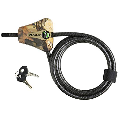 Master Lock - Python Trail Camera Adjustable Camouflage Cable Locks 8418KA-8 CAMO 8-pack von Master Lock
