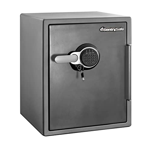 Sentry Safe Tresor Feuerfest und Wasserdicht mit Zahlencode, Dreifacher Schutz - Flug, Feuer und Flut, elektronische Kombination, 56.6L, 60.3 x 47.2 x 49.1 cm von Master Lock