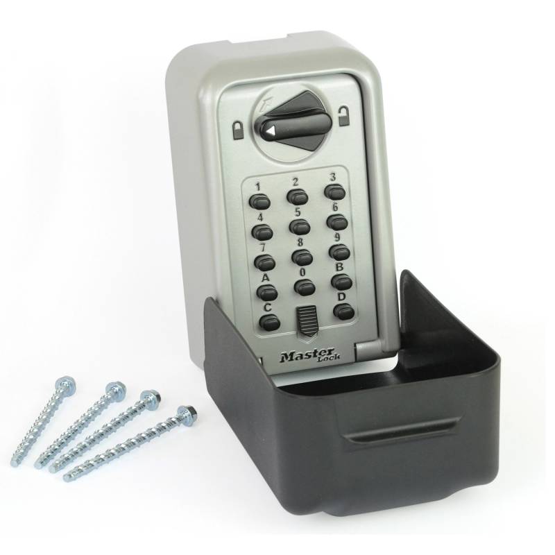 Master Lock Schlüsseltresor Select Access 5426EURD Wandmontage Schwarz-Grau von Master Lock