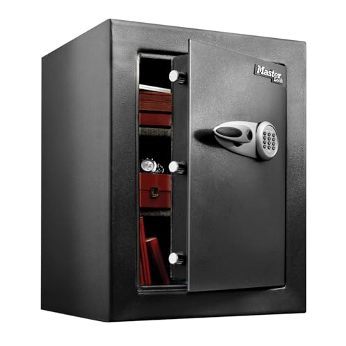 Master Lock Hoch Sicherheit Tresor, Hohe Kapazität, elektronische Kombination, 119 L, 70 x 55 x 50.2 cm von Master Lock
