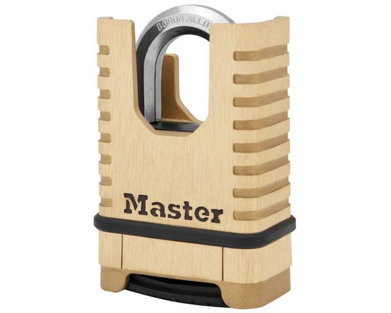 Master Lock Vorhängeschloss mit 8-kant.28mm Bügel M1177EURDCC Diebstahlalarm von Master Lock