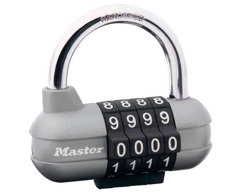 Master Lock Vorhängeschloss mit Zahlenschloss 1520EURD Diebstahlalarm von Master Lock