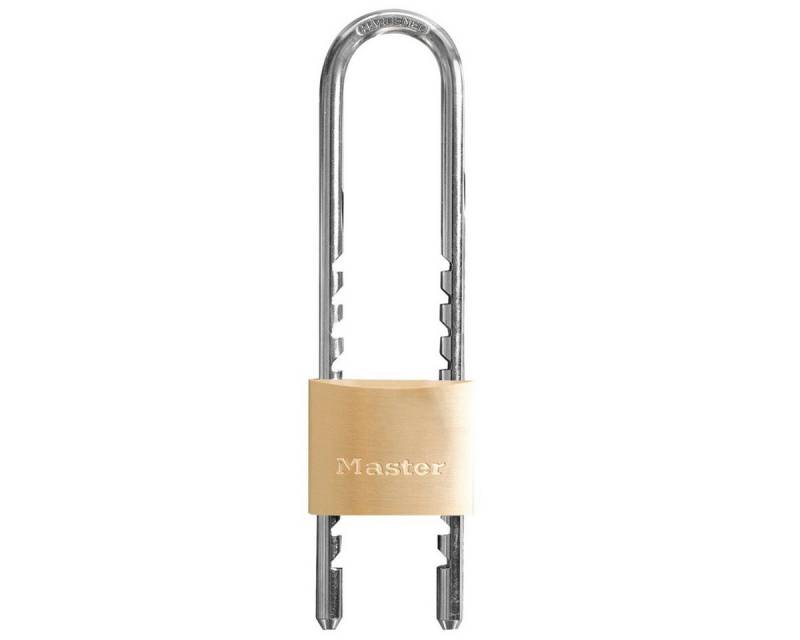 Master Lock Vorhängeschloss mit verstellbarem Bügel 1950EURDCC Diebstahlalarm von Master Lock