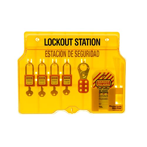 Master Lock ml1482 Lockout Station, 4-lock von Master Lock