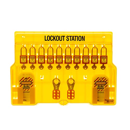 Master Lock ml1483 Lockout Station, 10-lock von Master Lock