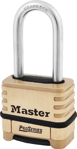 Master Lock 1175LHSS ProSeries Set Your Own Combination Lock, Brass, 2-1/4" Wide von Master Lock