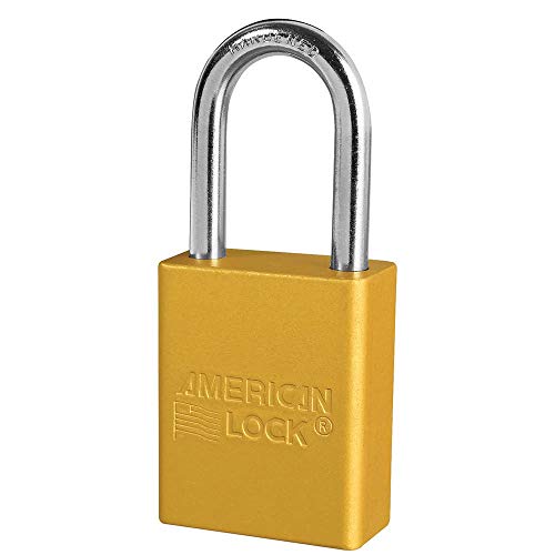 Masterlock a1106mkylw - s-p Vorhängeschloss aus eloxiertem Aluminium von Master Lock