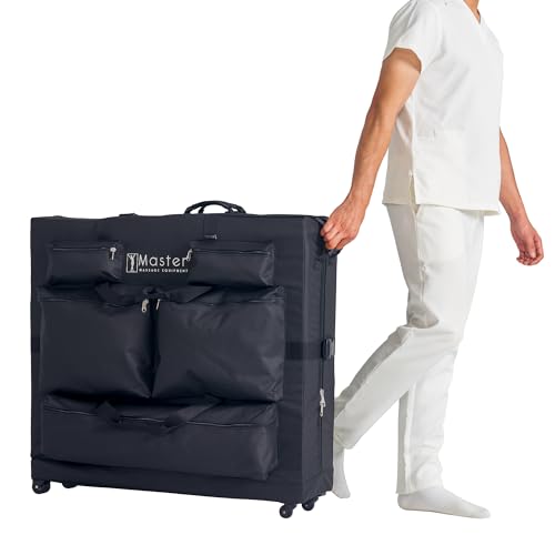 Master Massage, Universal-Tragetasche mit Rollen, Schwarz von Master Massage Equipment
