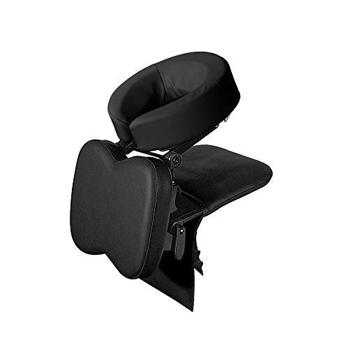 Master Massage Pack-n-go Massage-Set, tragbar, mit Gesicht, perfekt für einfaches Tragen, mit 2 Farben, 1 Stück, Schwarz von Master Massage Equipment