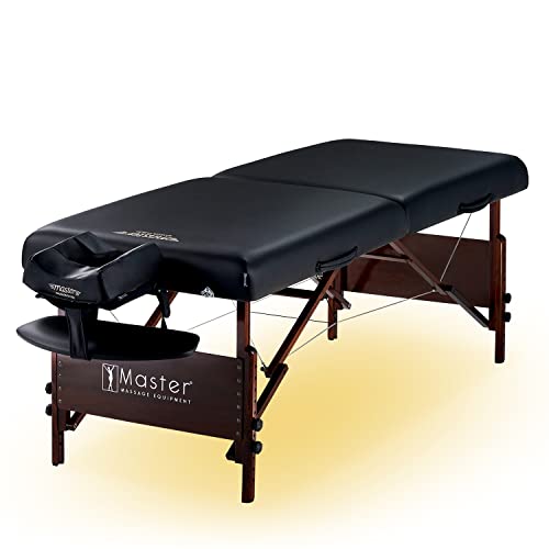 Master Massage Del Ray Massageliege, Schwarz, 80 x 200 cm von Master Massage