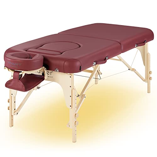 Master Massage Massageliege, Burgundrot, 80 x 200 cm von Master Massage