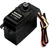 Master Standard-Servo DS6020 MG Digital-Servo Getriebe-Material: Titanium Stecksystem: Uni (Graupner von Master