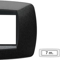 Modo Abdeckrahmen 7 Module schwarz 39TC207 - Master von Master