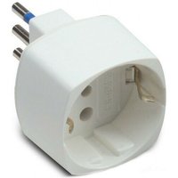 Schuko-Adapter 10A 2P+E Weiß 05811 - Master von Master