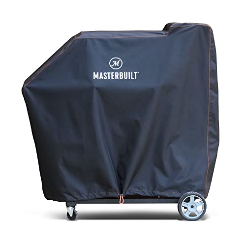 Masterbuilt MB20080220 Gravity Series 560 Digitaler Holzkohlegrill und Smoker Combo Abdeckung, Schwarz von MasterBuilt