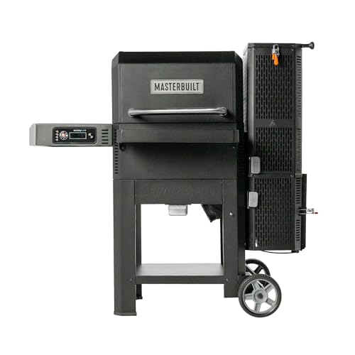 Masterbuilt Gravity Series 600 Digitaler Holzkohlegrill & Smoker WiFi Technologie GravityFed Holzkohlebehälter 600 Cooking Sq Zoll Reversible Smoke & Sear Gusseisenroste schwarz Modell MB20041023 Masterbuilt Gravity Series 600 Digitaler Holzkohlegrill & Smoker WiFi Technologie GravityFed Holzkohlebehälter 600 Cooking Sq Zoll Reversible Smoke & Sear Gusseisenroste schwarz Modell MB20041023 von MasterBuilt