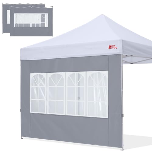 MASTERCANOPY Kirchenfenster-Seitenwandpaneele Sonnenwand für 3 x 3 m Instant-Pavillon, Pop-Up-Pavillon-Zelt, nur Seitenwände, Grau MASTERCANOPY Kirchenfenster-Seitenwandpaneele Sonnenwand für 3 x 3 m Instant-Pavillon, Pop-Up-Pavillon-Zelt, nur Seitenwände, Grau von MasterCanopy