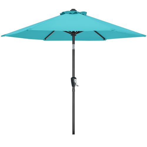 MasterCanopy 230 cm Sonnenschirm Patioschirm Gartenschirm Terrassenschirm Tischschirm Martkschirm, Türkis MasterCanopy 230 cm Sonnenschirm Patioschirm Gartenschirm Terrassenschirm Tischschirm Martkschirm, Türkis von MasterCanopy