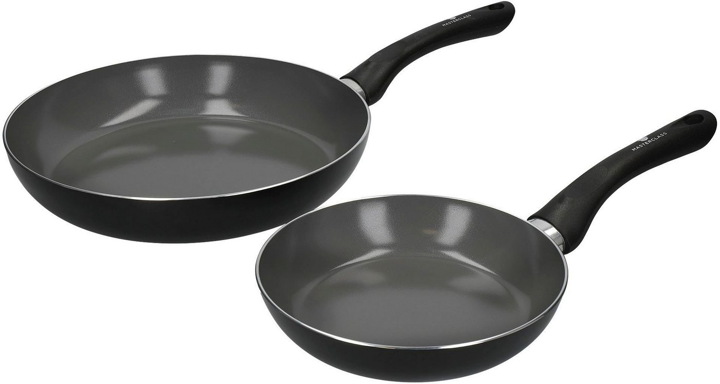 MasterClass Pfannen-Set MasterClass Can-to-Pan Ceramic, Aluminium (Set, 2-tlg), Induktion von MasterClass