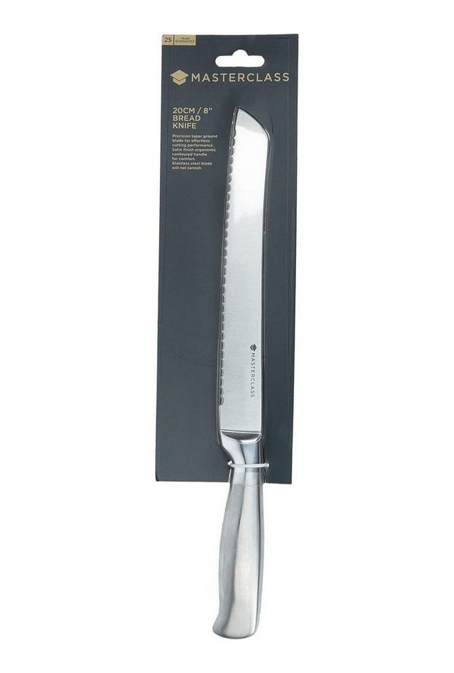 MasterClass Brotmesser Brotmesser Messer Küchenmesser Edelstahl MasterClass Acero Deluxe von MasterClass