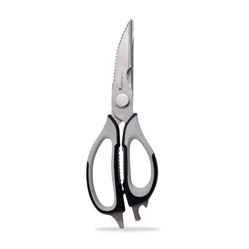 MasterPRO ELEGANCE - Küchenschere Edelstahl - Ergonomischer Griff - Hohe Widerstandsfähigkeit - Handwäsche empfohlen MasterPRO ELEGANCE - Küchenschere Edelstahl - Ergonomischer Griff - Hohe Widerstandsfähigkeit - Handwäsche empfohlen von MasterPRO