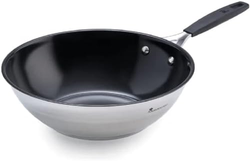 MasterPRO Antihaft-Wok, Edelstahl, 28 cm, Smart von MasterPRO