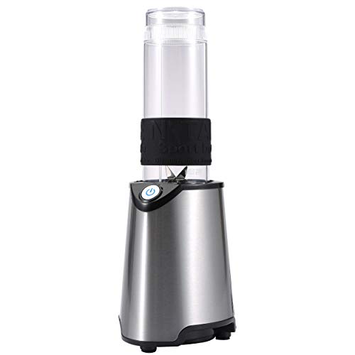 MasterPro Foodies | Mixer und Smoothie Maker mit 300 W Leistung | 570 ml Fassungsvermögen | 2 Einstellbare Geschwindigkeiten | Edelstahlklingen | Ergonomischer Griff | Küchenutensilien von MasterPRO