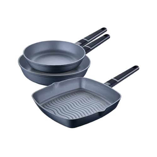 Set mit 3 Pfannen 20+26+28 INDIGO MP von MasterPRO