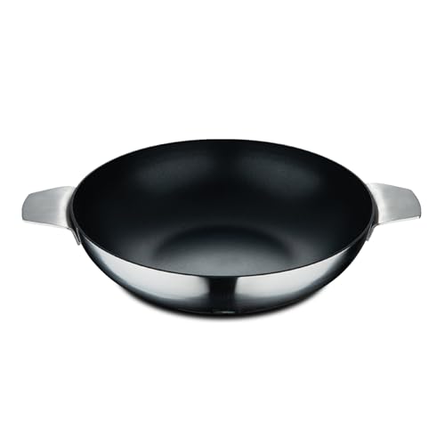 MasterPRO SIGMA - Wok ohne Deckel 28 cm 3.4L Edelstahl - Swiss Crystals Keramikbeschichtung - Langer Griff - Geeignet für alle Küchen - Handwäsche empfohlen MasterPRO SIGMA - Wok ohne Deckel 28 cm 3.4L Edelstahl - Swiss Crystals Keramikbeschichtung - Langer Griff - Geeignet für alle Küchen - Handwäsche empfohlen von MasterPRO