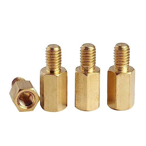 5-80PCS M4 Motherboard Spacer Hex Messing Männlich Weiblich Abstandsbolzen Board Rack Stud Hexagon Gewinde Bolzen Schrauben säule PCB Spalte von MasterUnion
