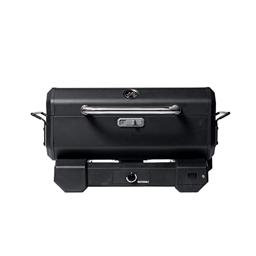 Masterbuilt MB20040522 Tragbarer Holzkohlegrill ohne Wagen, 43,2 cm T x 71,1 cm B x 22,9 cm H, Schwarz von MasterBuilt