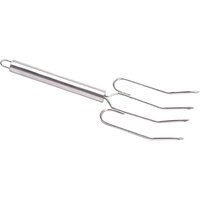 Backformen-Set of 2 Fleischgabeln of, Farbe Silber - Masterclass von Masterclass