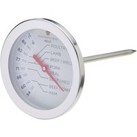 KitchenCraft - MasterClass Fleischthermometer de, Silber von Masterclass