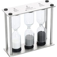 KitchenCraft - Zeitschaltuhr de Arena Triple MasterClass, Edelstahl, Silber, 9 x 12 x 16 cm von Masterclass