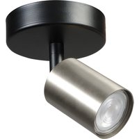 Deckenleuchte Metall Schwarz Nickel rund verstellbar Deckenleuchte Metall Schwarz Nickel rund verstellbar von Masterlight