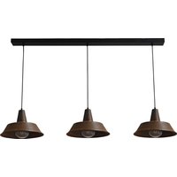 Design Hängelampe Braun Antik Ø35cm 3xE27 L:130cm von Masterlight
