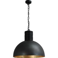 Design Hängeleuchte LARINO Grau Metall Gold Ø50cm Design Hängeleuchte LARINO Grau Metall Gold Ø50cm von Masterlight