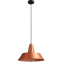 Edle Hängelampe Kupfer E27 Ø35cm Handarbeit PRATO von Masterlight