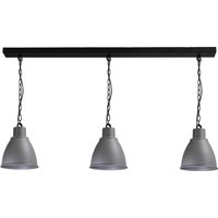 Große Pendelleuchte Grau Premium Design Handarbeit von Masterlight