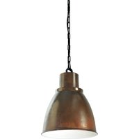 Hängelampe Braun Weiß Industrie Design Handarbeit Hängelampe Braun Weiß Industrie Design Handarbeit von Masterlight