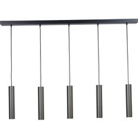 Hängelampe Esstisch Schwarz Metall höhenverstellbar von Masterlight